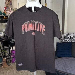 Primitive Black and Red Short Sleeve Tee Sz L